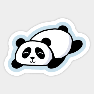 Sleepy Panda Sticker